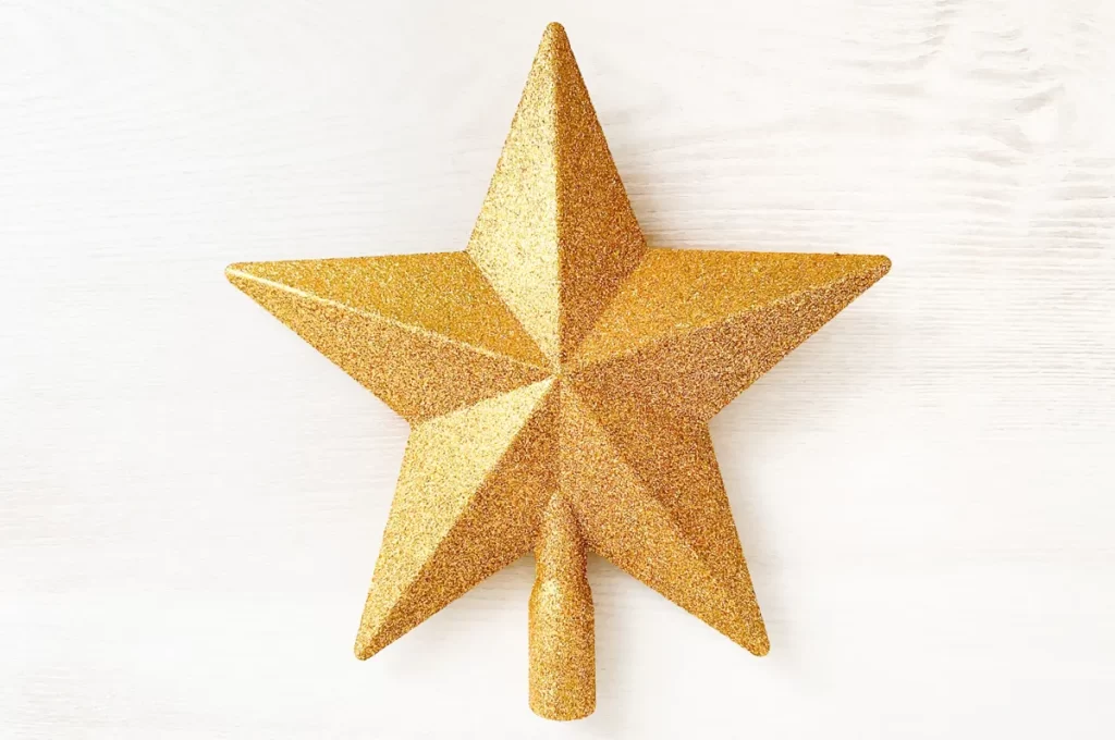 クリスマスの飾り（オーナメント）に込められた意味：星（トップスター）
