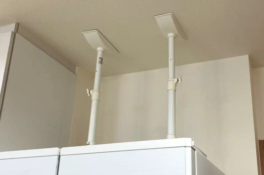 災害対策のためにできること：家具の固定・配置の変更